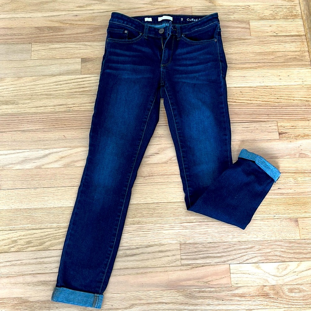 NWOT Lauren Conrad  Cuffed Skinny Jeans